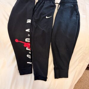 Nike Kids Black and Joggers